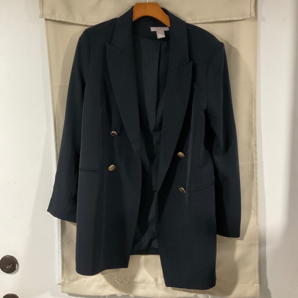 H&M navy blazer